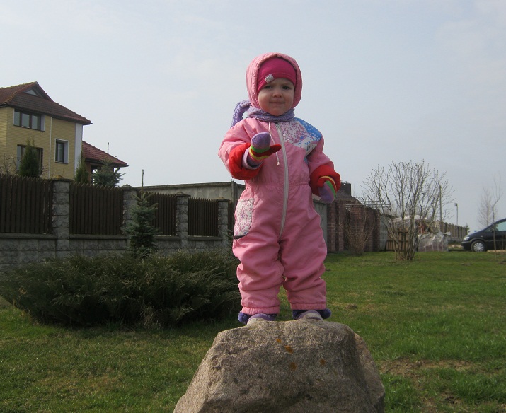 Полине 1 год и 8 месяцев