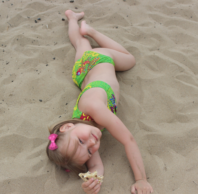 Наша Лизавета на отдыхе в Турции