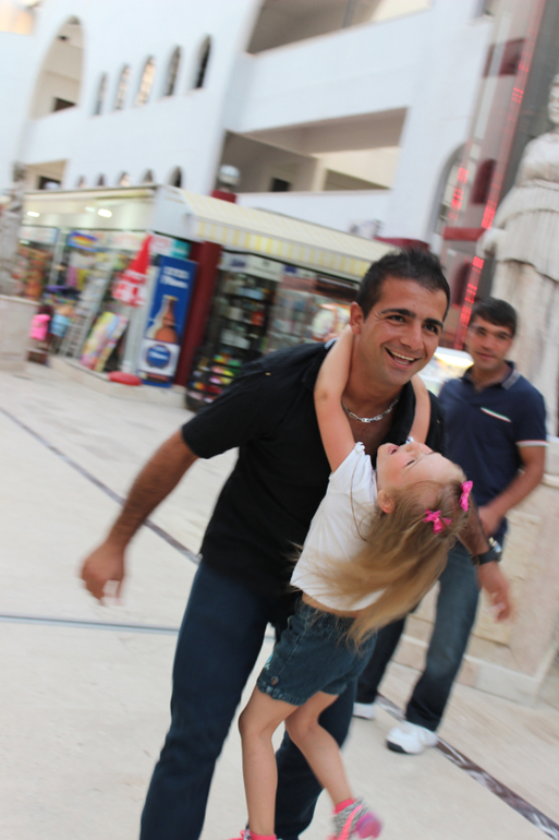 Наша Лизавета на отдыхе в Турции