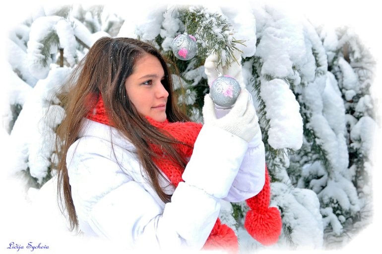 Зимняя сказка !!! Наша прогулка!!