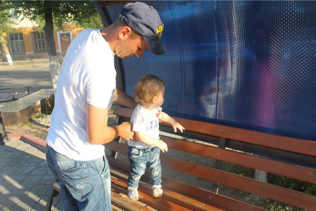 Наш маленький жабенок))) Сезон открыт)