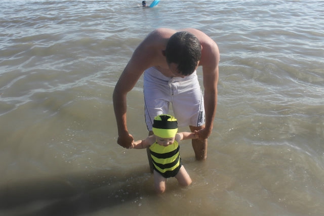 Наш маленький жабенок))) Сезон открыт)