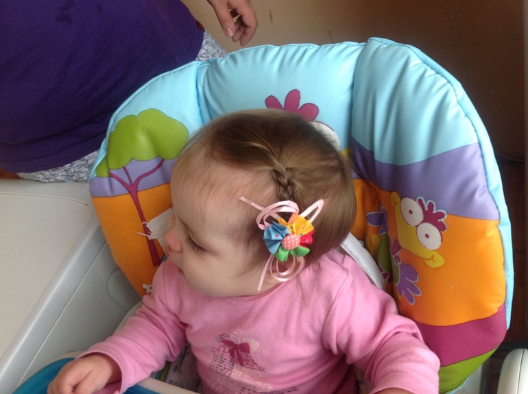 Наша новая причёска))