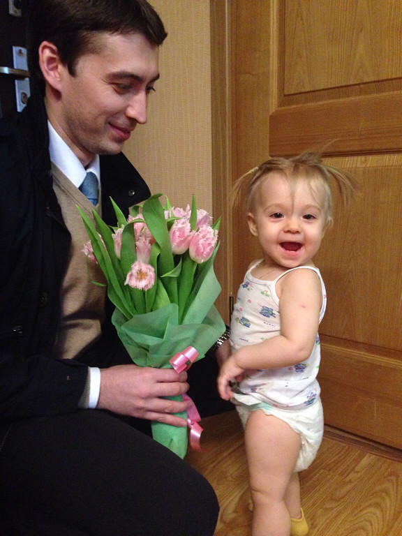 Пап! Это мне что-ли?! Как неожиданно!