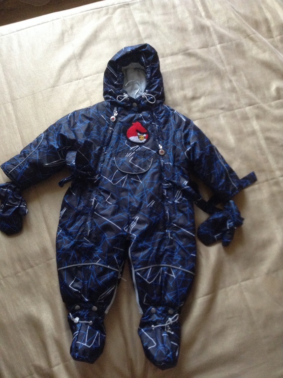 Осенний комбез для мальчика