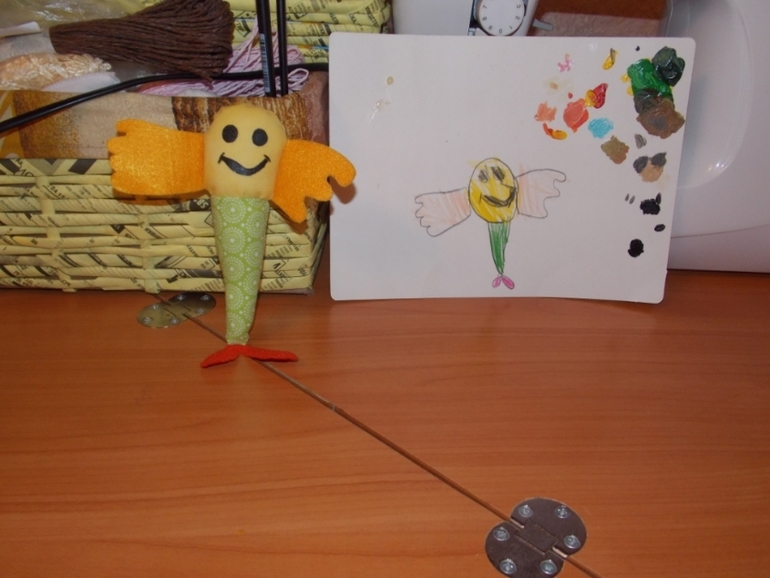 Воплощение в жизнь дочкиных идей!))))