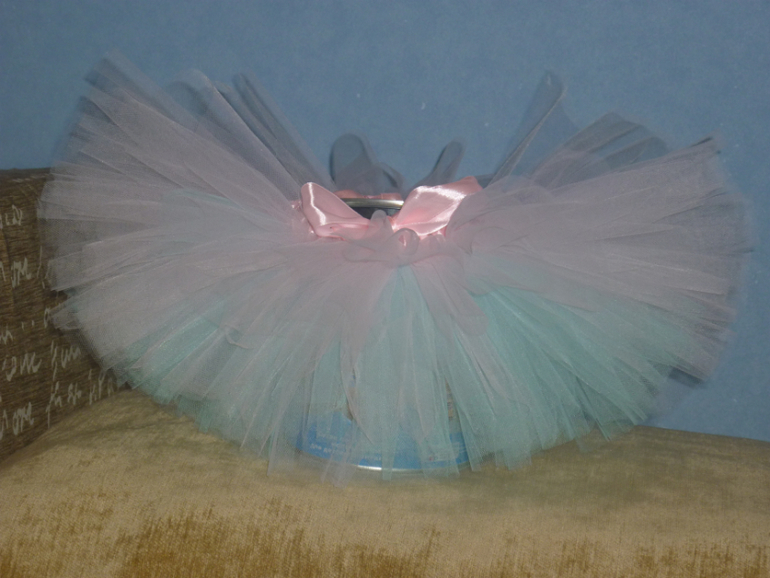 2-х сторонняя и 2х слойная юбка пачка(2 в 1)