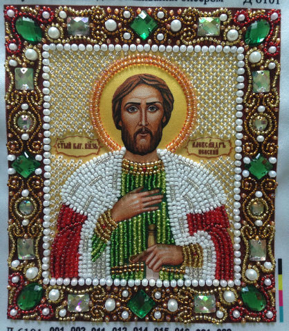 Мои вышитые бисером иконы