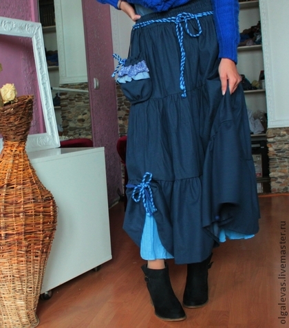 Юбки в стиле бохо