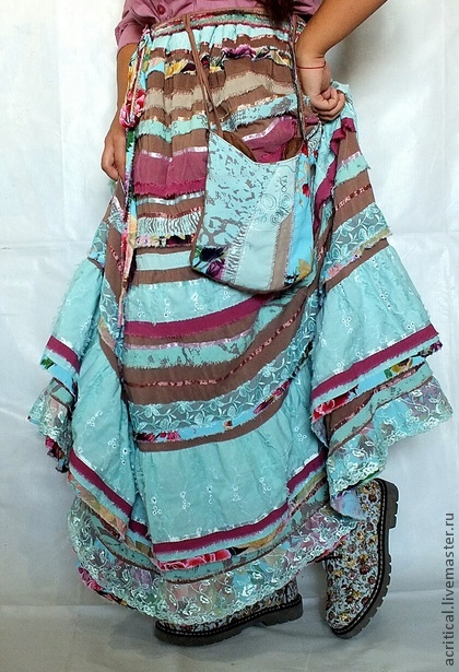 Юбки в стиле бохо