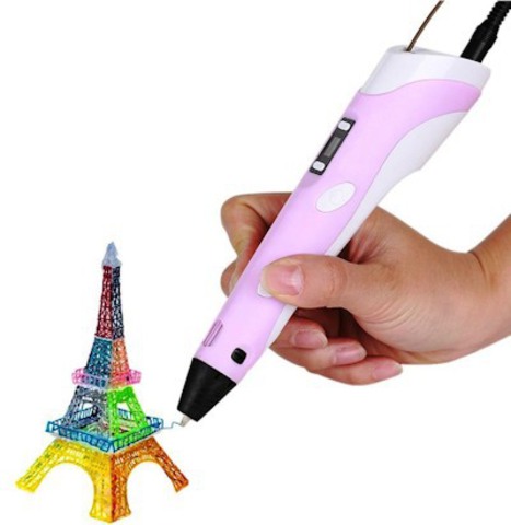 Ручка 3D stereo Drawing pen RP-100B для рисования. - запись