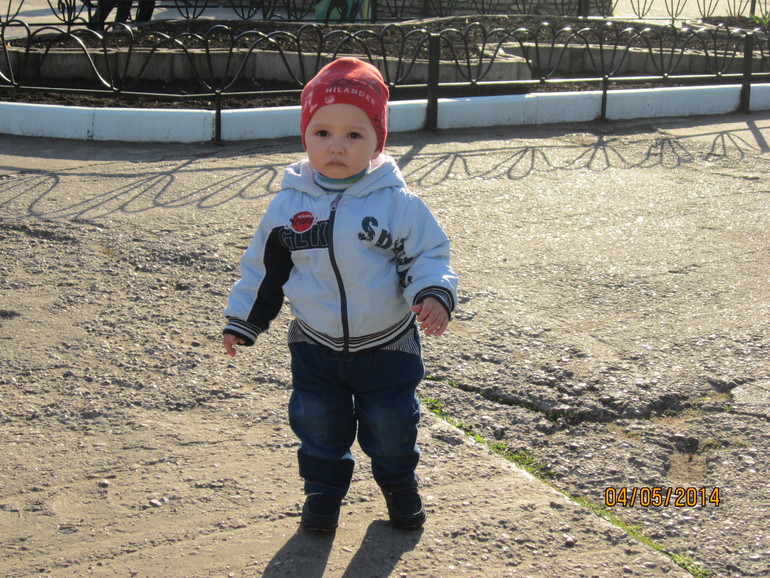 погуляли сегодня в парке Победы )