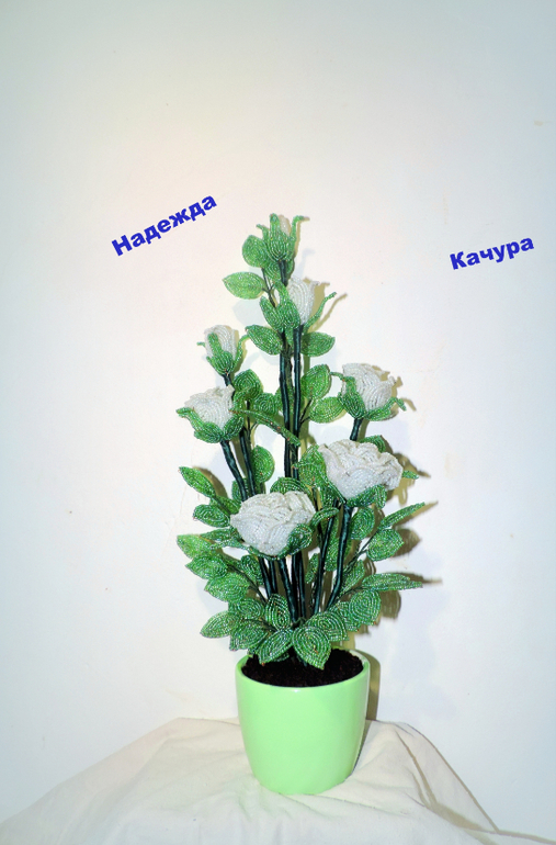 новинки во флористике из бисера