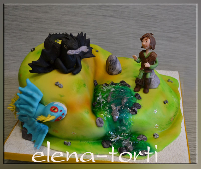 Торт Как приручить дракона