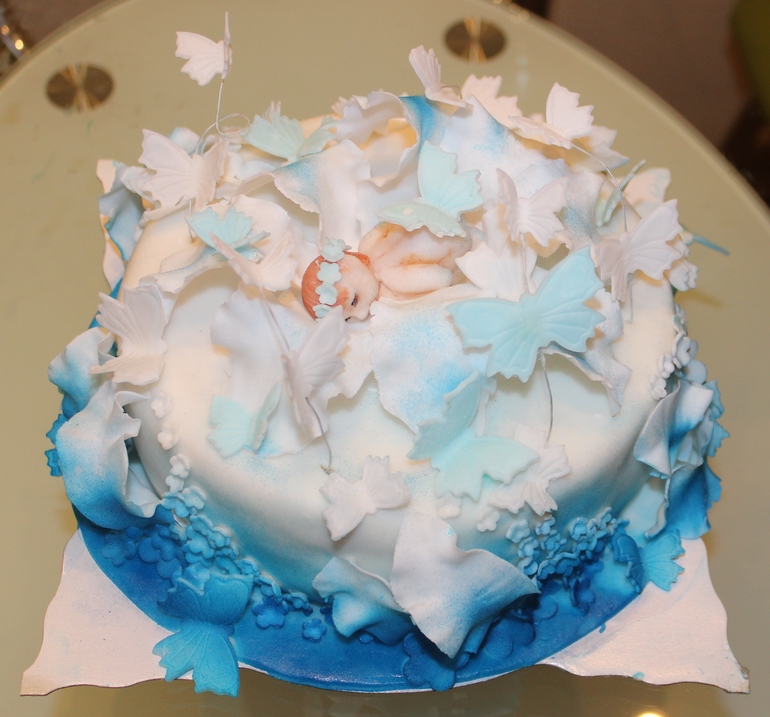 Торт мальчику на 6месяцев