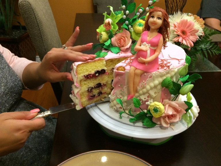 Baby Shower торт