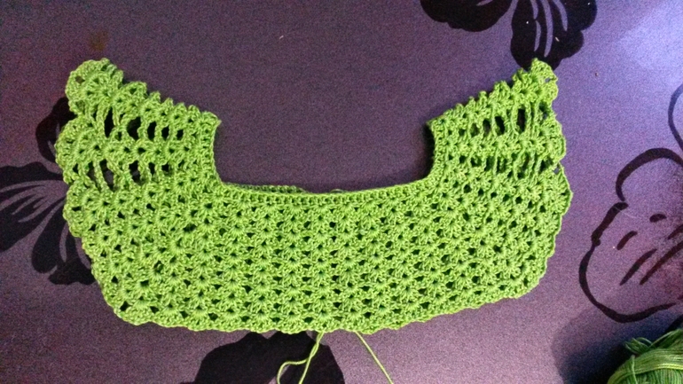 Ромашковое платье для доченьки.