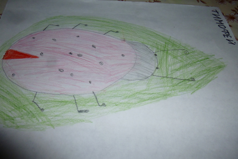 Вот такой у меня талантливый художник растете)))