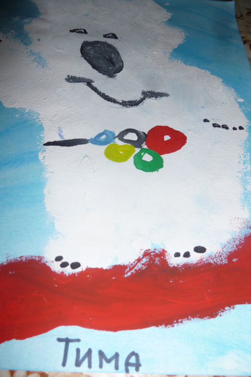 Вот такой у меня талантливый художник растете)))