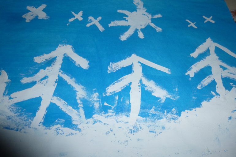 Вот такой у меня талантливый художник растете)))