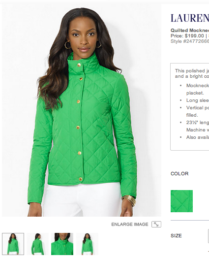 Новая куртка RALPH LAUREN размер XS цена 4600 р