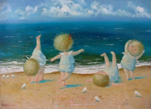 Как же хочется вывезти детишек на море...