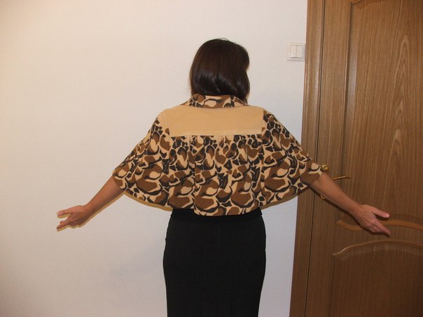 платье и болеро, пелерина