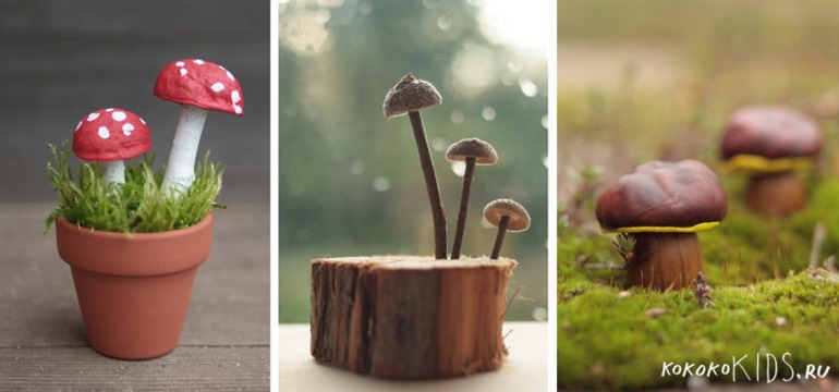 Поделки из природных материалов