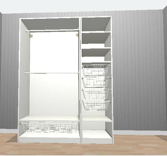 Шкаф в дескую для 2 девочек?как организовать?