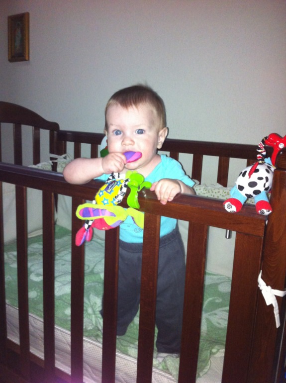 Наконец-то пополз + седьмой зуб!