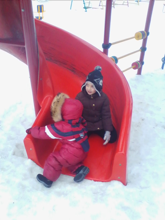 наши зимние прогулки-ежедневные