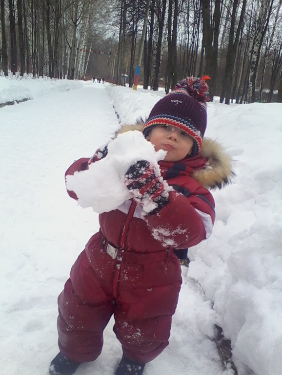 наши зимние прогулки-ежедневные
