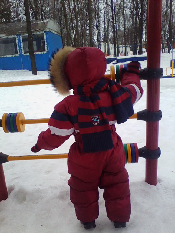 наши зимние прогулки-ежедневные