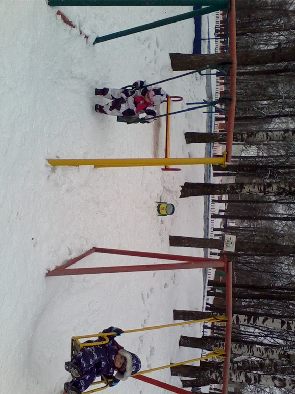 наши зимние прогулки-ежедневные