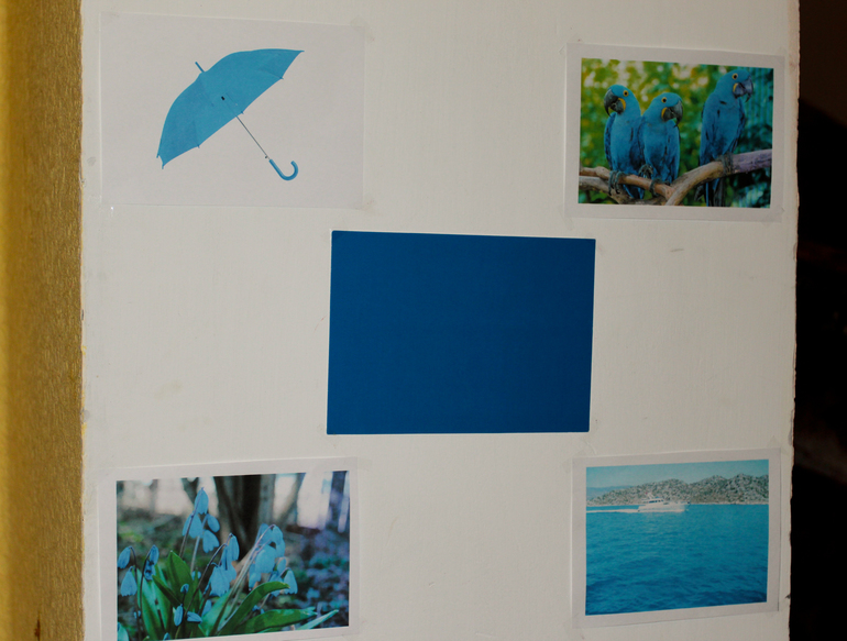 ТН Цвета. Синий цвет.