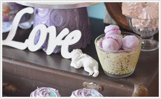 Wedding candy bar lavender and peppermint. Свадебный сладкий стол лаванда и мята.