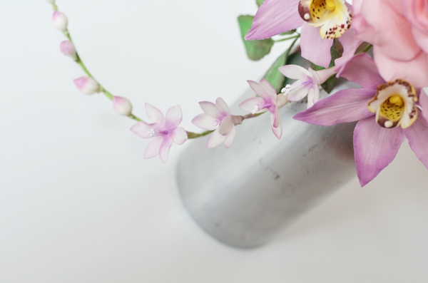 Мои первые сахарные цветы...