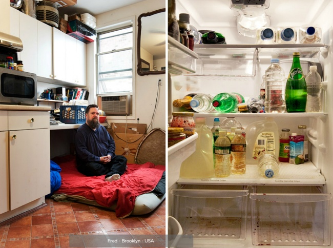 Люди и их холодильники.