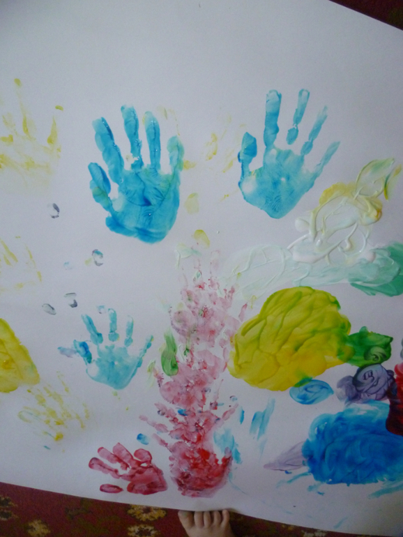 Художка. Масштабное рисование или наша ГИГАНТЮРА!