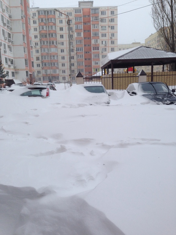 Зима в Ростове