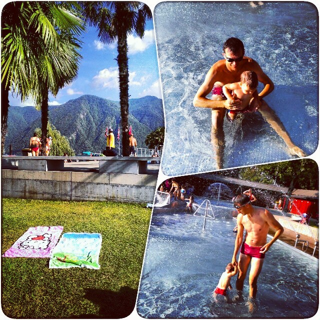 Летний европейский трип 2013 с годовасиком. Часть 7. Менаджио и озеро Лугано