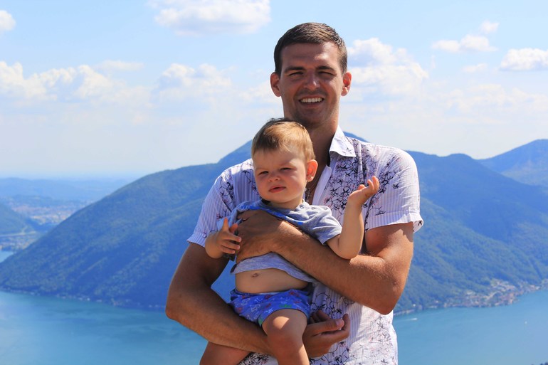 Летний европейский трип 2013 с годовасиком. Часть 7. Менаджио и озеро Лугано