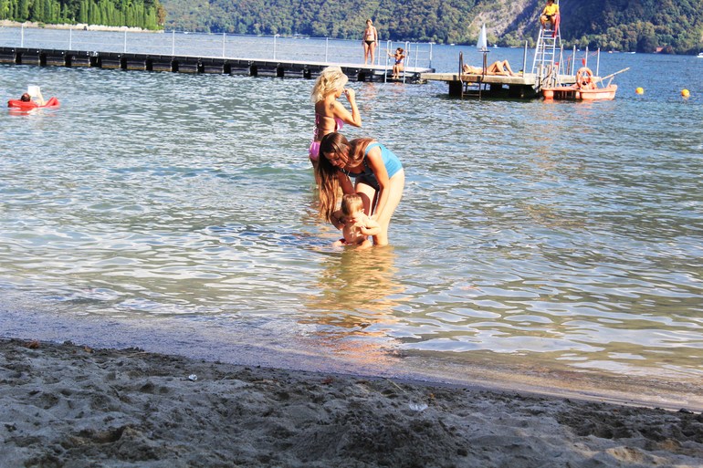 Летний европейский трип 2013 с годовасиком. Часть 7. Менаджио и озеро Лугано