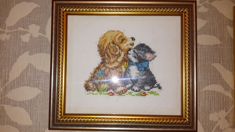 наконец то отдала в багетную