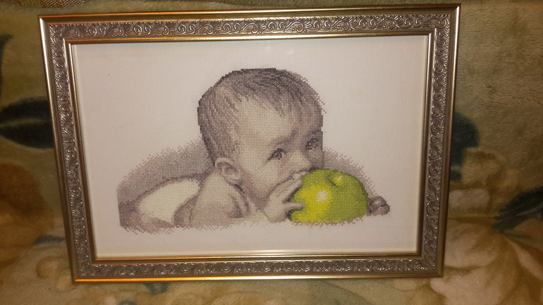 наконец то отдала в багетную