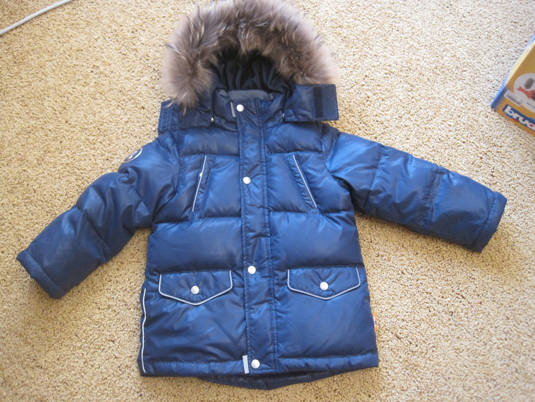 ПРОДАМ раздельный зимний пуховик для мальчика Nels р 110