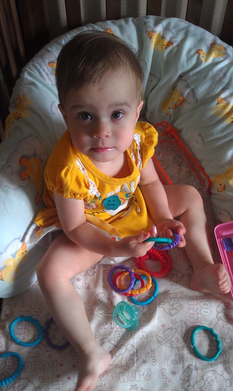 Ирэнка и Маки в начале лета.