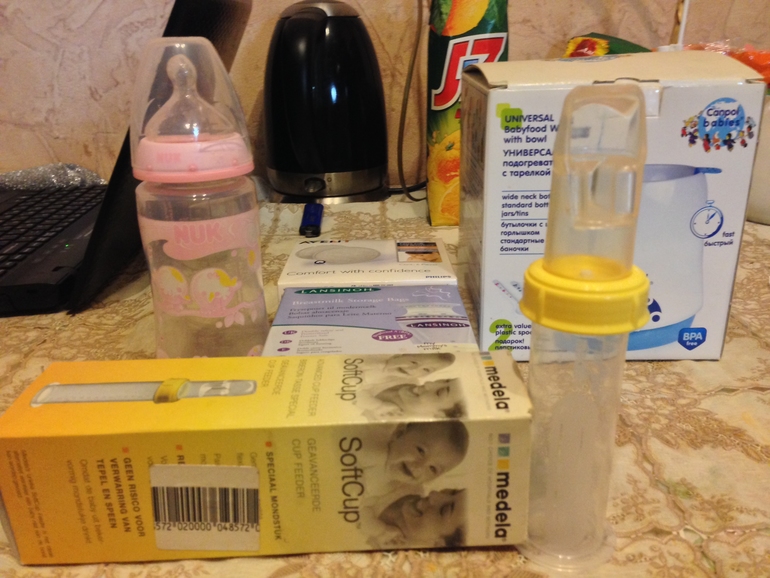 Мягкая ложечка Medela SoftCupTM- 600 руб.