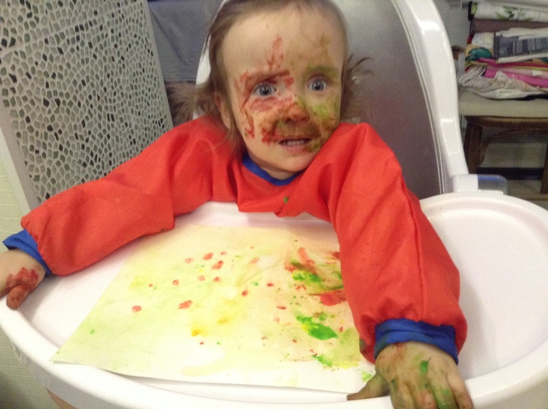 Порисовали ;) Урок 3 . Рисование мячами