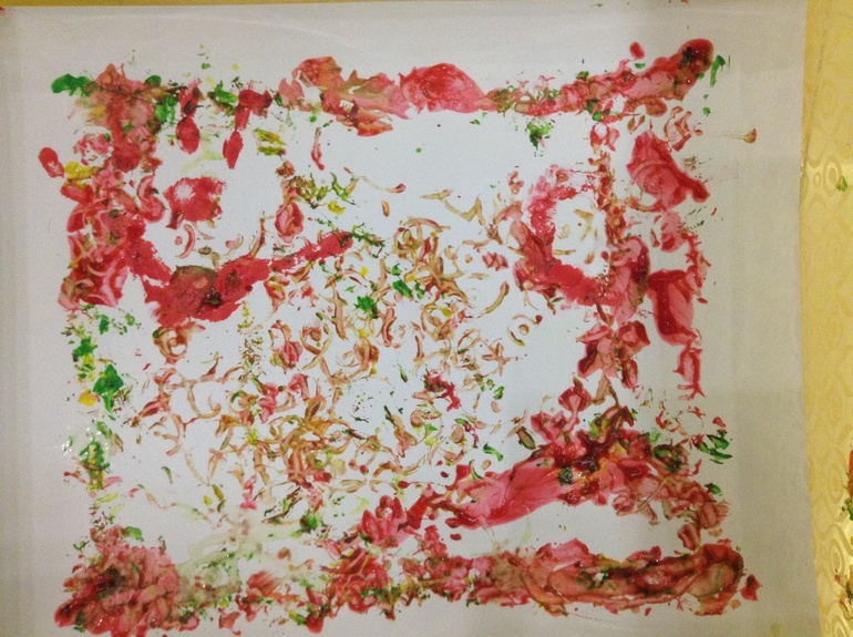 Порисовали ;) Урок 3 . Рисование мячами